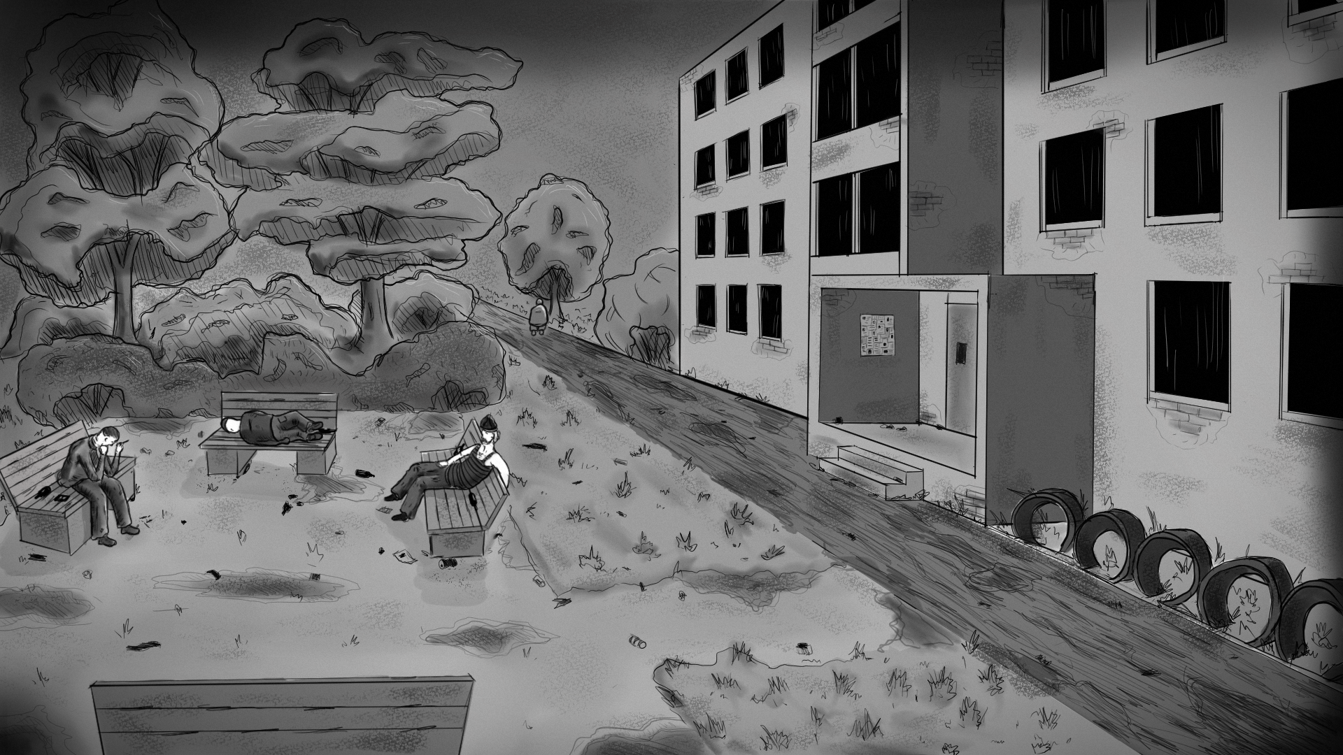 The White Hell — city