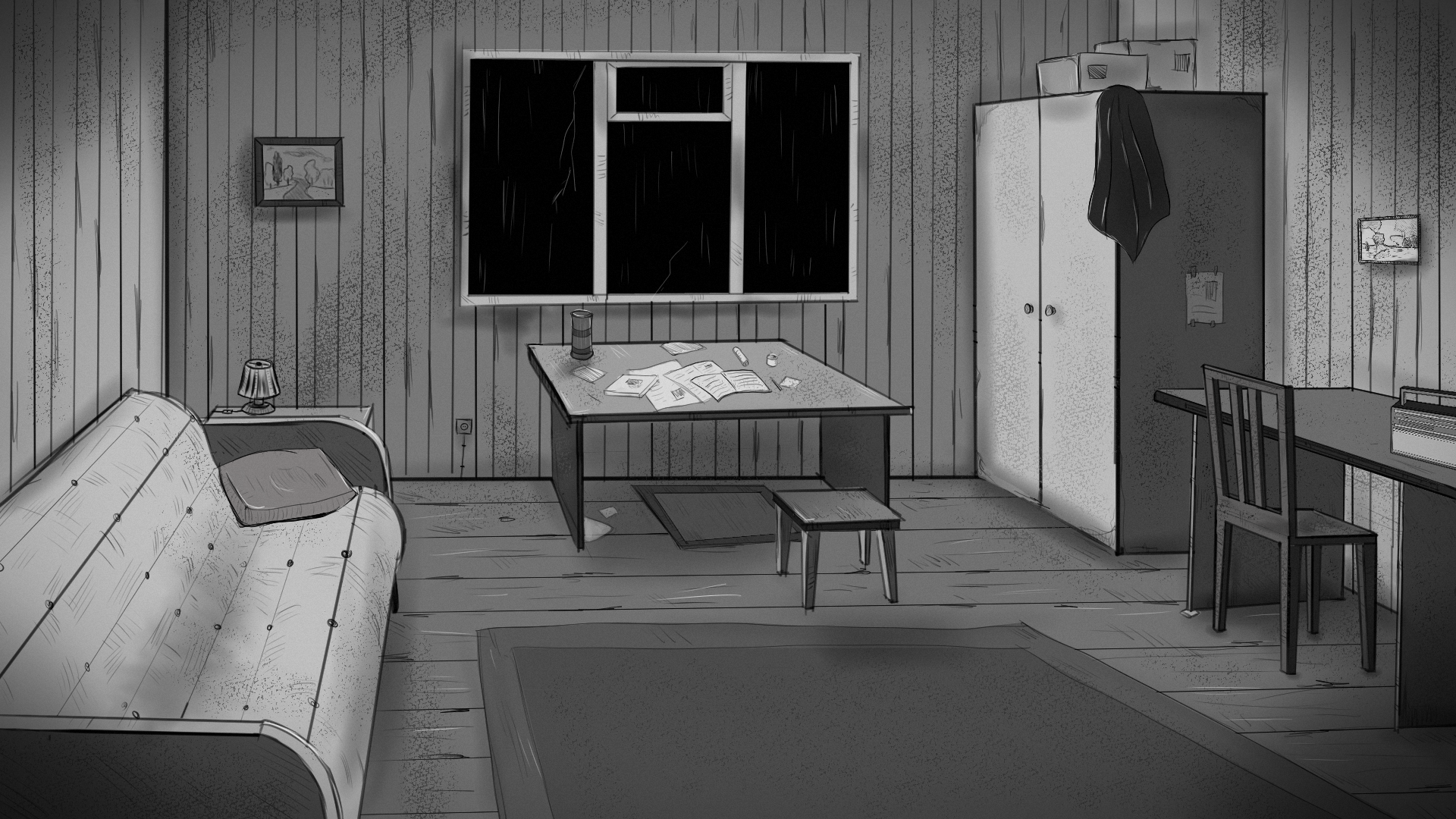 The White Hell — main hero room